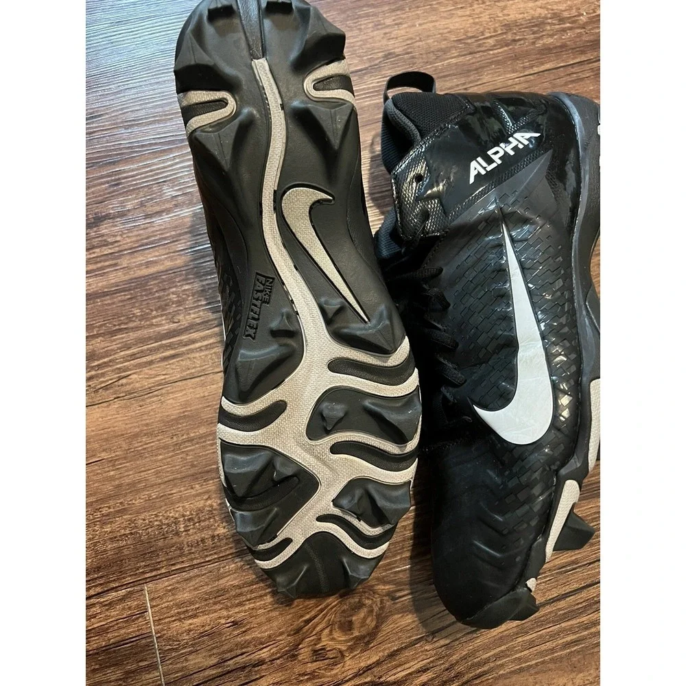 Nike Alpha FastFlex AQ7653-001‎ Men's Football Cleats Size 12 UK 11 EUR 46 Black